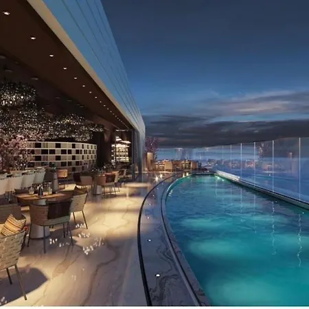 شقة Sea View Mercury Tower, Rooftop Infinity Pool *